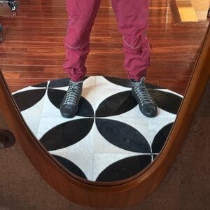 Adidas X Opening Ceremony Black Leather Sneakers